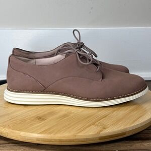 Cole Haan OriginalGrand Plain Toe Oxford Women 7.5B Mauve Excellent W26425